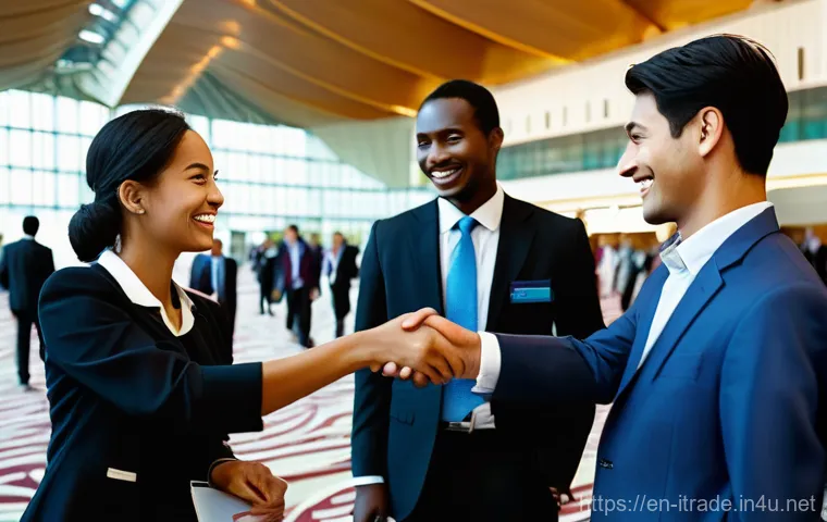 국제무역분야경력개발 - **Prompt: Data Analytics for Global Trade Insights**
    A vibrant and dynamic scene inside a modern...